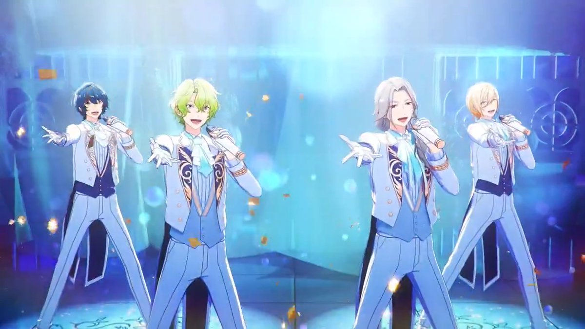 【日替わり追憶!あんスタPLAYLIST!!】 本日のあんスタPLAYLISTから、追憶セレクション『エレメント』で登場した『旧fine』が歌う『Genuine Revelation』のMVを紹介します! #あんスタ #あんスタ追憶の追憶
