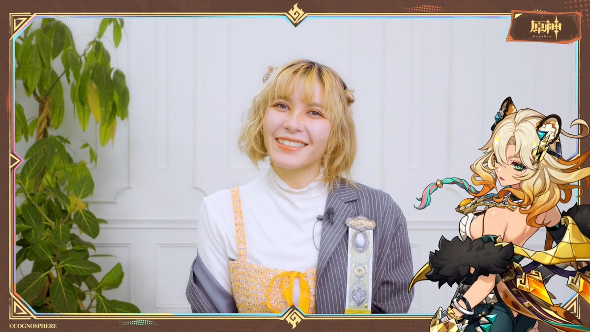 【声優インタビュー】 #シロネン 役を務める声優、ファイルーズあいさんの収録後キャストインタビュームービーを公開しました。 🎁フォロー＆RPで 抽選で2名様に #ファイルーズあい さんのサイン色紙をプレゼント！ ▼DLはこちら ※2024年12月に収録したものです。 #原神