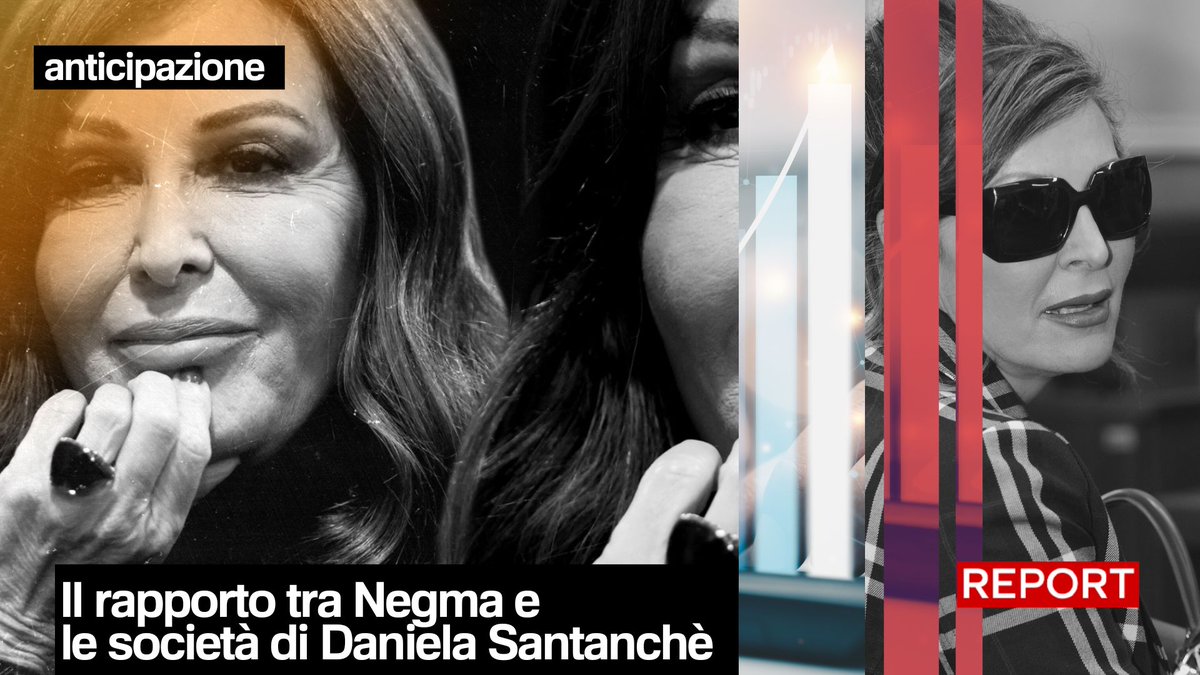 È il 2019, Visibilia di Daniela Santanchè è in forte crisi finanziaria. Ma invece di rivolgersi alle banche, chiede soldi in prestito alla società di Dubai, Negma. 👇Ne parliamo stasera, su #Rai3.