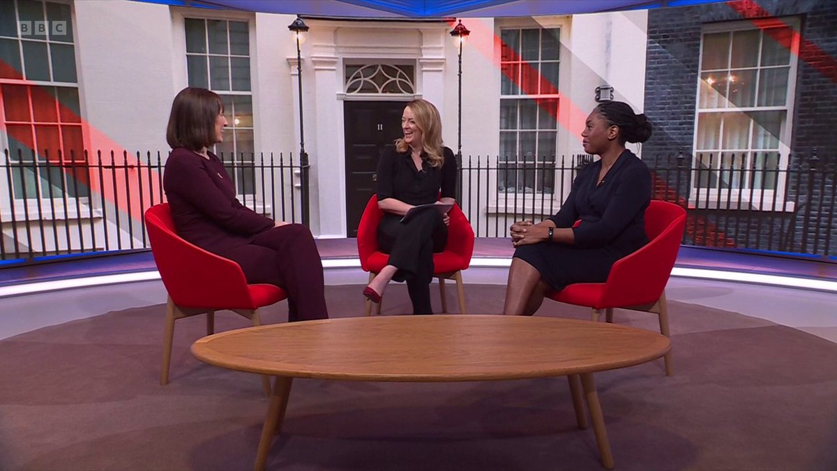 "I'm more of a Beyoncé person myself" #BBCLauraK asks Rachel Reeves and Kemi Badenoch what their favourite Beatles songs are ahead of her interview with Sir Paul McCartney