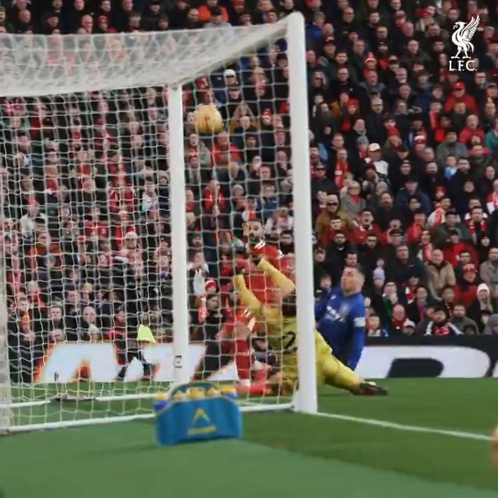 Mo's 100th Premier League goal at Anfield 🇪🇬👑