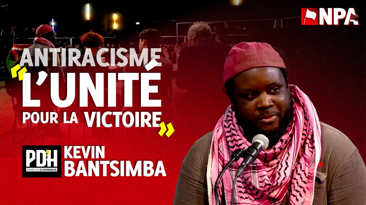 "Notre tâche principale en matière d'antiracisme c'est de se mettre autour d'une table et de se dire c'est quoi nos bases pour mener une lutte antiraciste ?" Kevin Tyler, the content creator pour le NPA Vidéo intégrale 👉