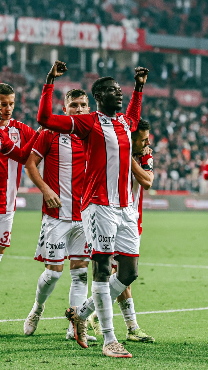 ⚽️ Marius Mouandilmadji 🎯 Kingsley Schindler #Samsunspor #SAMvGFK