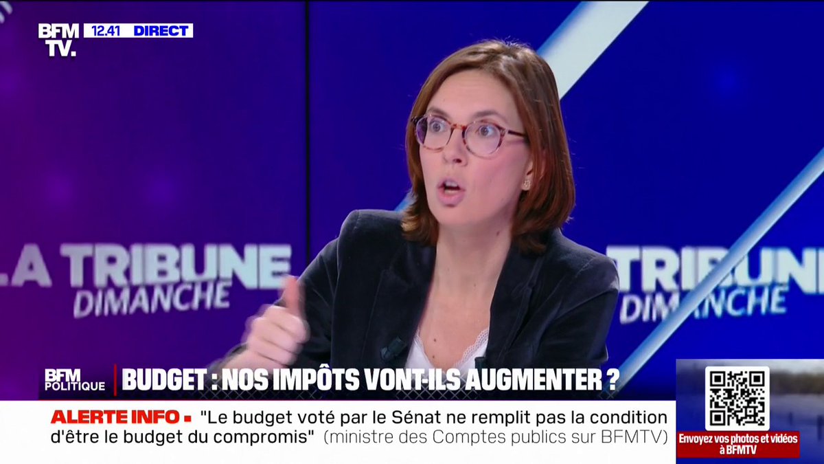 "C'est une forme de contribution" ➡️ Amélie de Montchalin, ministre chargée des Comptes publics sur l'instauration de 7 heures de travail gratuit par an