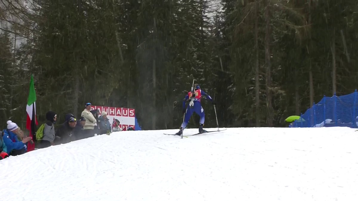 A crucial moment of the final lap. Hanna Oeberg and Ingrid Tandrevold went ski-to-ski. After a fall Tandrevold couldn’t catch up and Sweden claimed their second win of the season. #biathlon @eurovisionsport