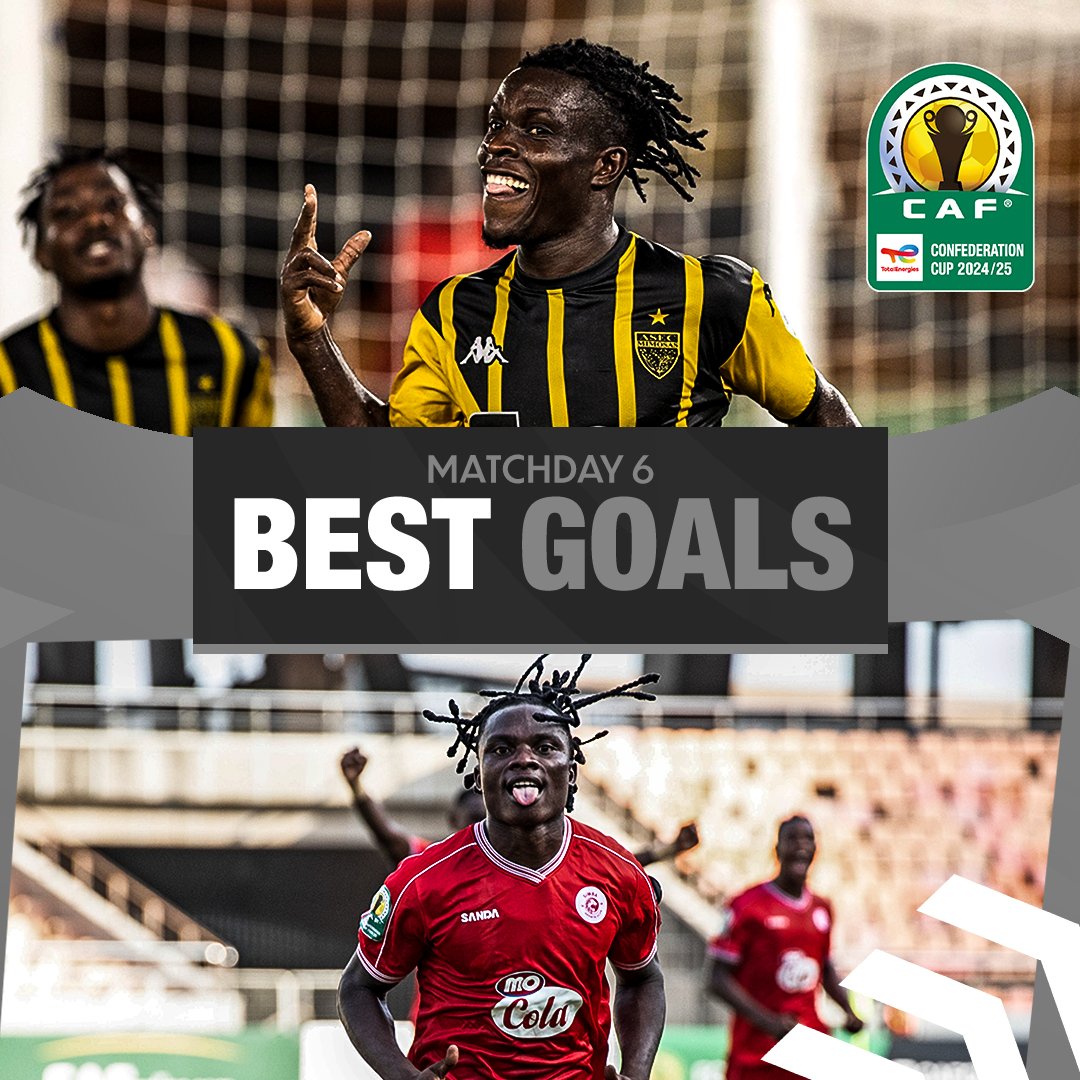 Spectacular Finishes! 🤩 Bringing you some of the finest finishes from #TotalEnergiesCAFCC Matchday 6. 🔥