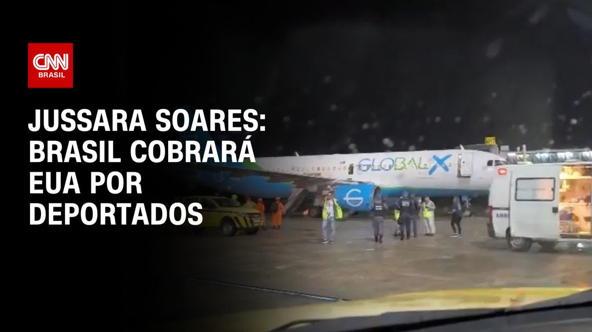 O Itamaraty pedirá explicações sobre o processo de deportação de brasileiros ao governo dos Estados Unidos. A apuração é da analista de política da CNN Jussara Soares. #CNNBrasil