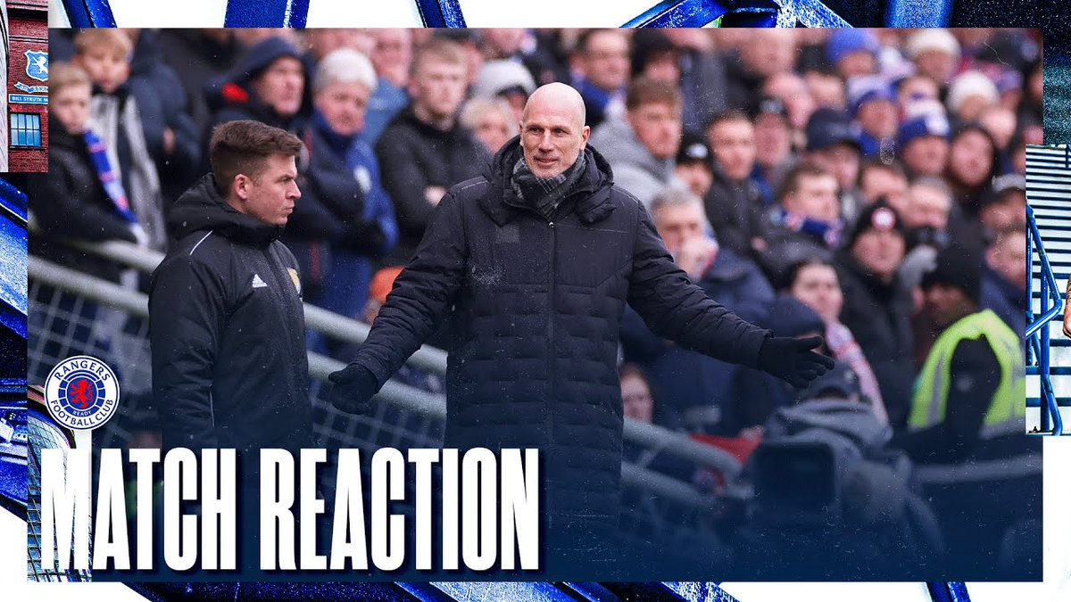 🎙️ Philippe Clement spoke to RangersTV following this afternoon's match against Dundee United.