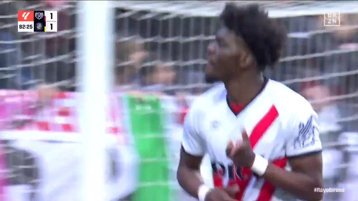 DON Randy Nteka 🫡 Salió del banquillo para marcar un doblete y darle al Rayo Vallecano una victoria con aroma a Europa ✨ #LALIGAenDAZN ⚽️