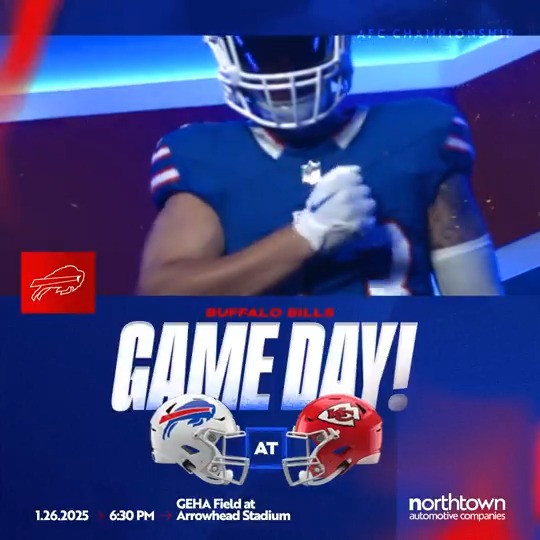 IT'S AFC CHAMPIONSHIP GAME DAY!!! Northtown Automotive | #BillsMafia
