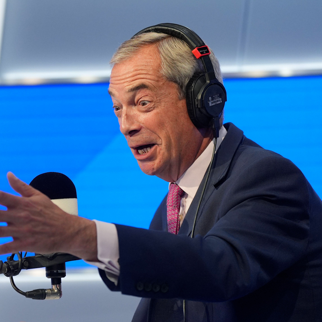 'If manufacturing ricin isn't terrorism, I don't know what is.' Nigel Farage tells Lewis Goodall he's adamant the Southport murders were an 'act of terrorism' and says he has no faith in the government's inquiry.