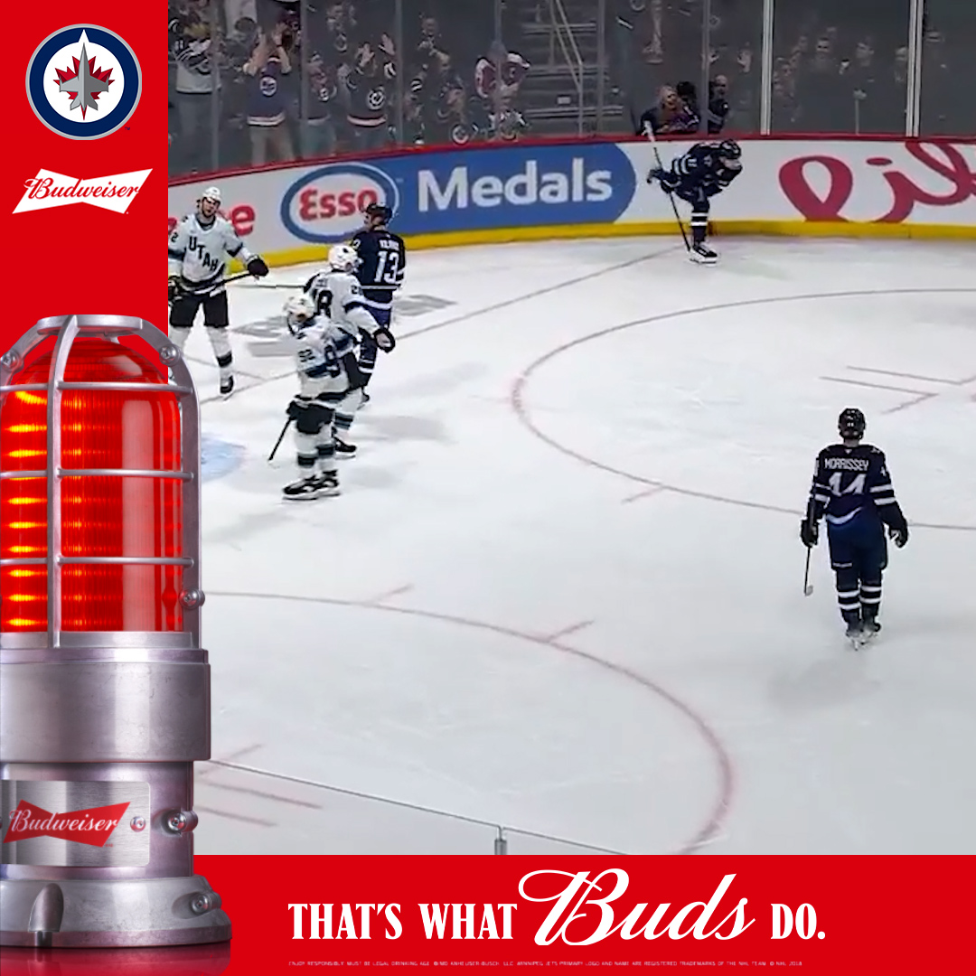 The first goal last game was a great omen 🎩 Which Jet is going to score first tonight? Reply below and you could win a pair of tickets to a future home game thanks to Budweiser Canada! 18+ | Rules & Regulations 🔽