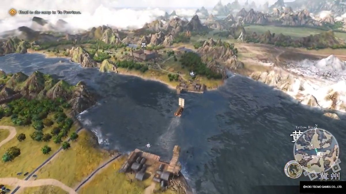 In addition to intense 1 vs. 1,000 battles, Dynasty Warriors: Origins also features... this charming lil' world map 🌏