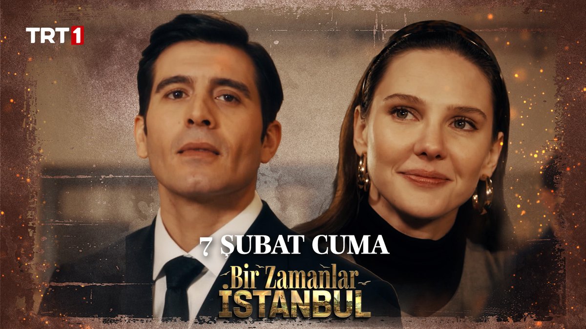 “Her büyük hikaye, bir yol ayrımında başlar.” #BirZamanlarİstanbul 7 Şubat Cuma günü saat 20.00’de TRT 1’de başlıyor. TRT 1