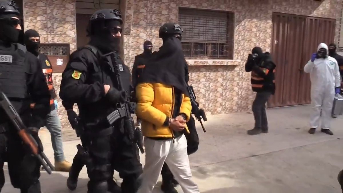 🇲🇦 FLASH - L’intervention des forces spéciales du BCIJ qui a permis de déjouer un plan terroriste à Had Soualem ce matin