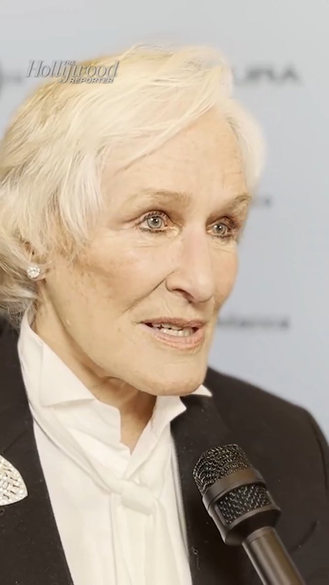 At #Sundance2025, Glenn Close shares her feelings following the inauguration of Donald Trump