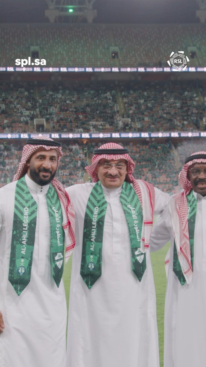 من ملعب الجوهرة.. ليلة وفاء في #أسبوع_الأساطير ⭐💚 #دوري_روشن_السعودي | #للجماهير
