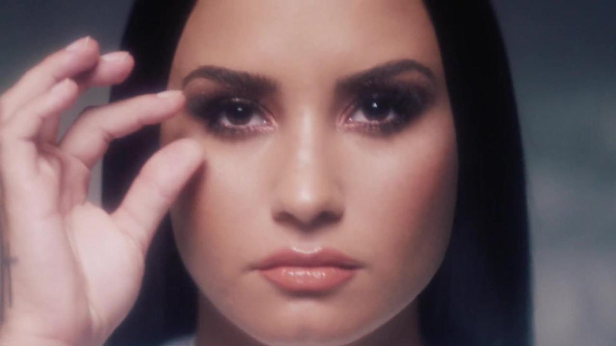 demi lovato is a work of art.