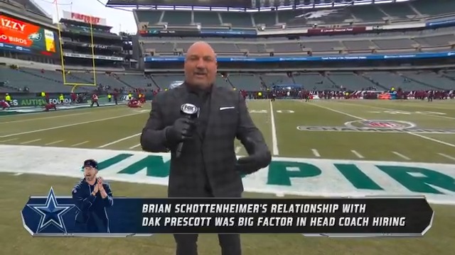 Brian Schottenheimer's relationship with Dak Prescott was a big factor in the #Cowboys hiring him as HC Jay Glazer has more on the latest head coaching hires ⬇️