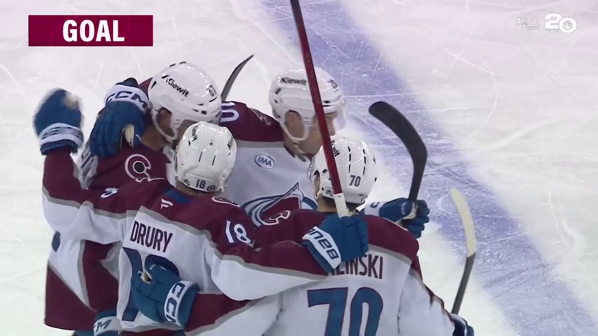 Jack Drury's got his first goal as a member of the Colorado Avalanche! 🤩 #NHLStats: 📺: Sportsnet or stream on Sportsnet+ ➡️