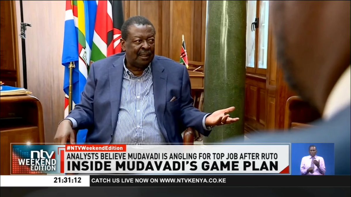 Inside Mudavadi's Game Plan Could Prime Cabinet Secretary Musalia Mudavadi be angling to succeed President William Ruto in 2032, should he win reelection? #NTVWeekendEdition Zainab Ismail David Muthoka