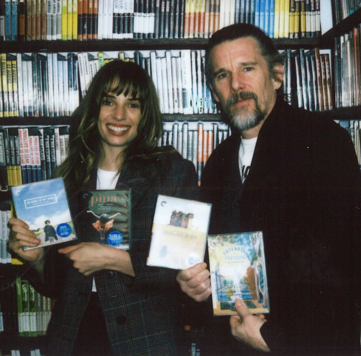 Get excited for our Criterion Channel Live Streaming Premiere of WILDCAT (2023) tonight night by revisiting Ethan and Maya Hawke's Closet Picks! ✨