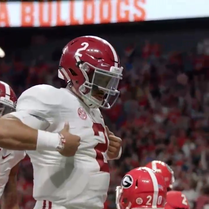 Jalen Hurts in the 2018 SEC Championship 🏆 One of the greatest comeback moments we have ever seen 🤩 Alabama Football | Philadelphia Eagles
