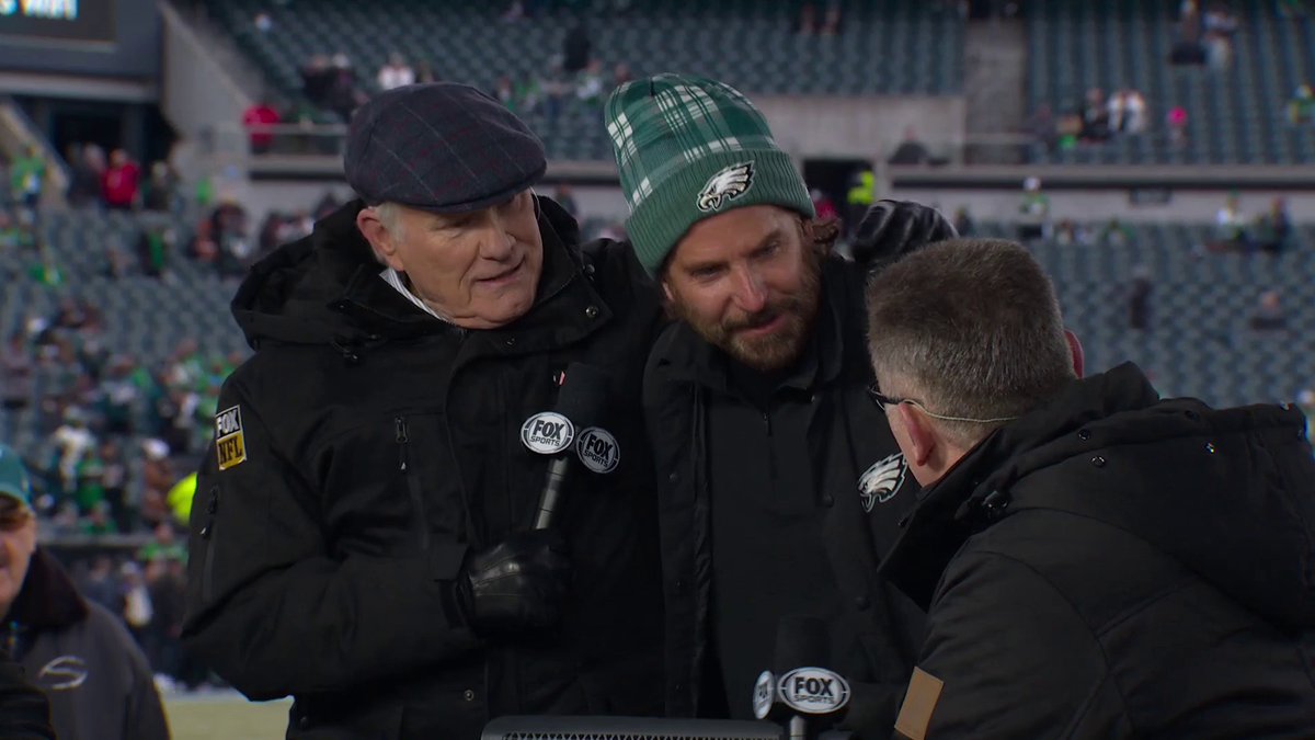 Bradley Cooper stops by the set!
