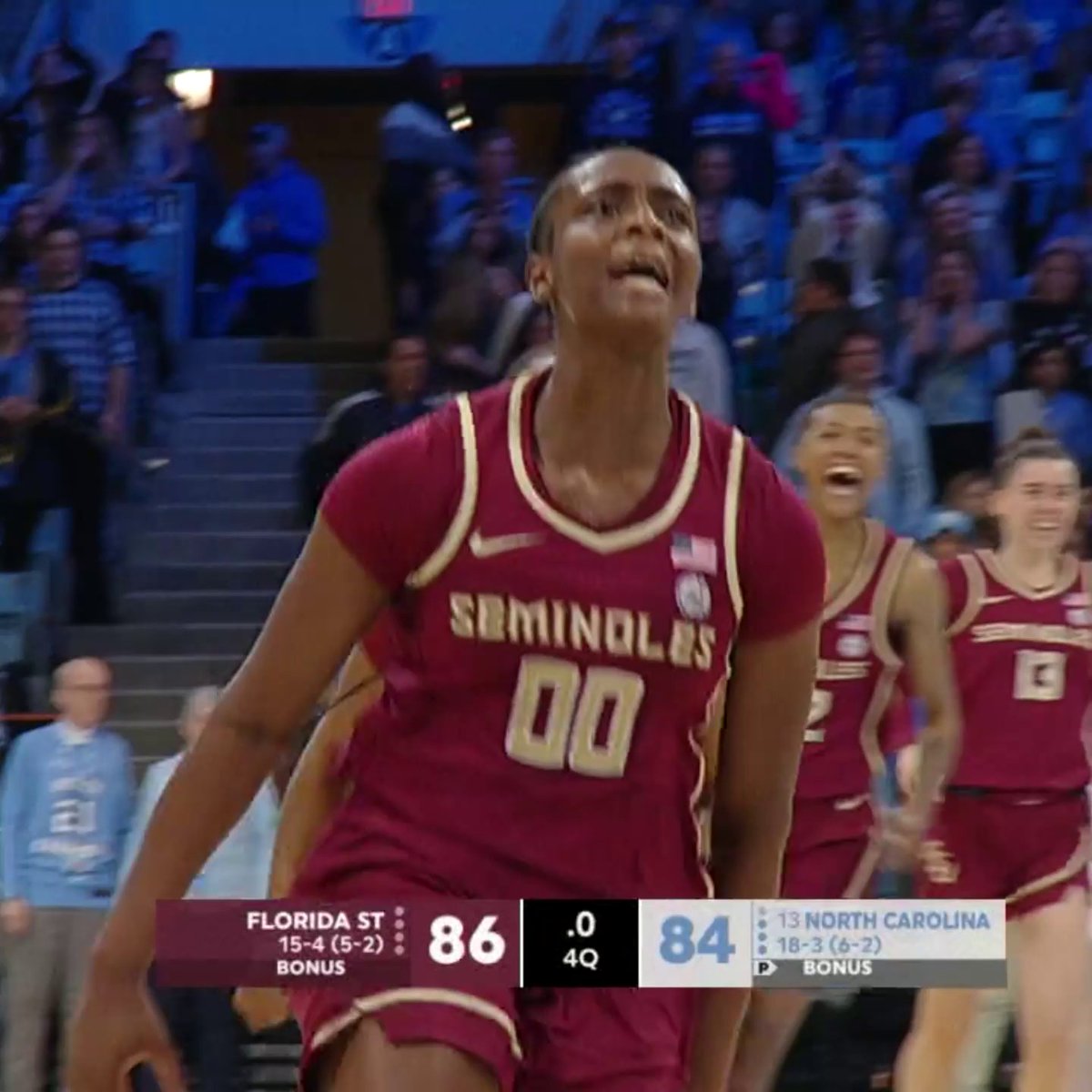 TA'NIYA LATSON FOR THE WIN‼️ FSU Women's Basketball