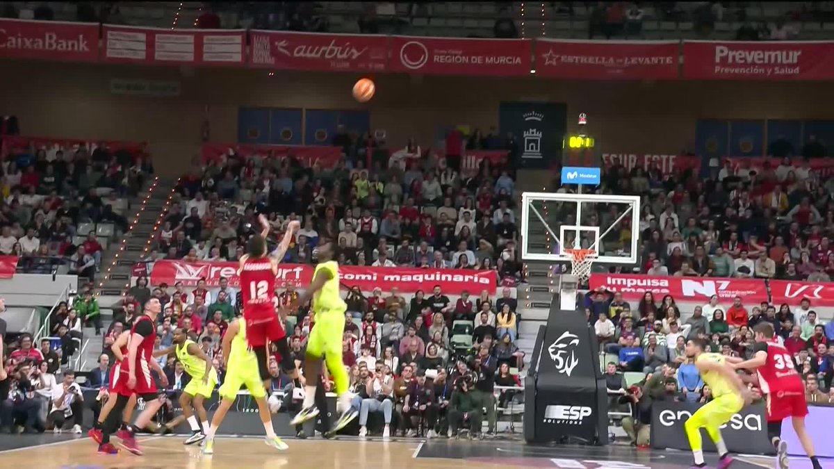 😱 ¡EL TRIPLAZO DE JONAH RADEBAUGH PARA FORZAR LA PRÓRROGA EN EL PALACIO DE DEPORTES DE MURCIA ENTRE UCAM Murcia 🆚 Barça Basket! ¡QUÉ LOCURA! 🤯 📺 Movistar Plus+ | Jonah (Jotaro🔥) #LigaEndesa | #ConectaConTuPasion