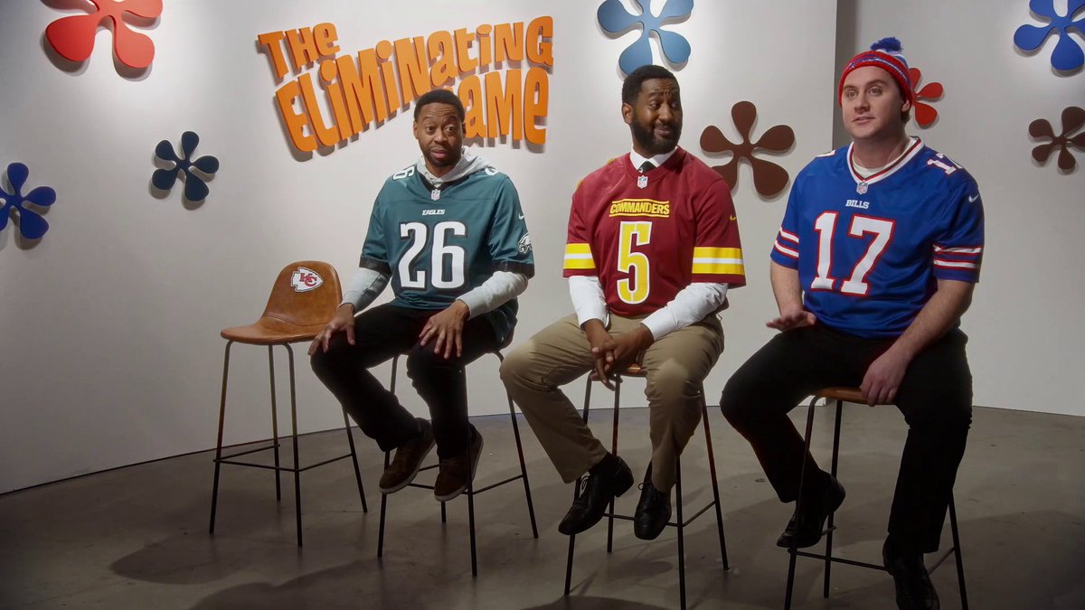 It's time to play "The Eliminating Game" 😂🏈 Which team will go all the way?