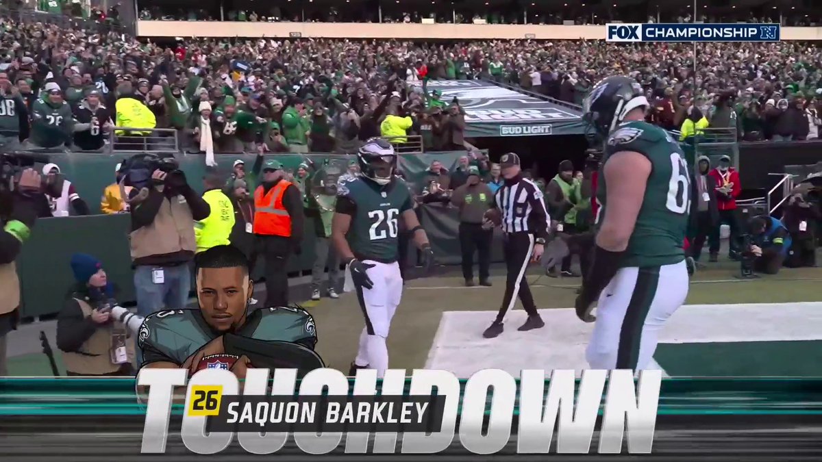 ANOTHER BARKLEY TD 🤯 📺 FOX
