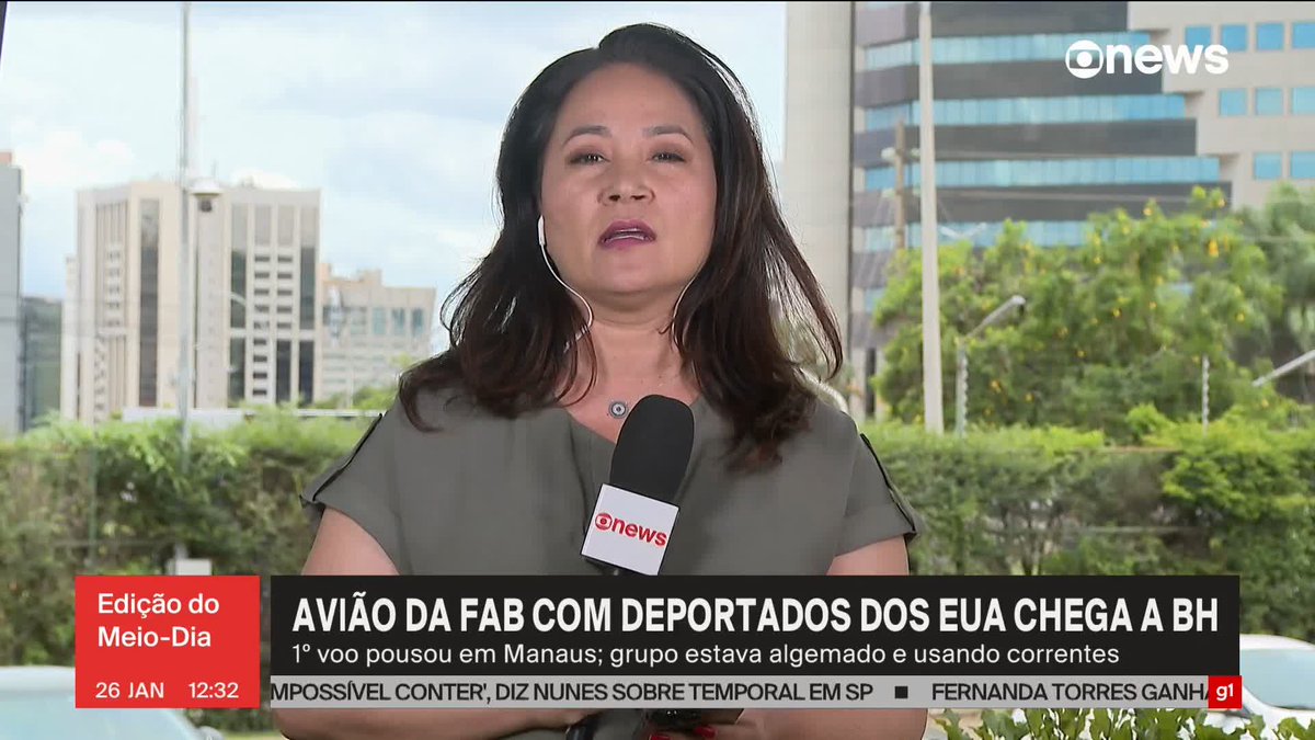 O Ministério das Relações Exteriores vai pedir explicações ao governo dos EUA sobre o tratamento "degradante" dado aos brasileiros deportados algemados e acorrentados. Cuidado, o Presidente da Colômbia já pediu penico.