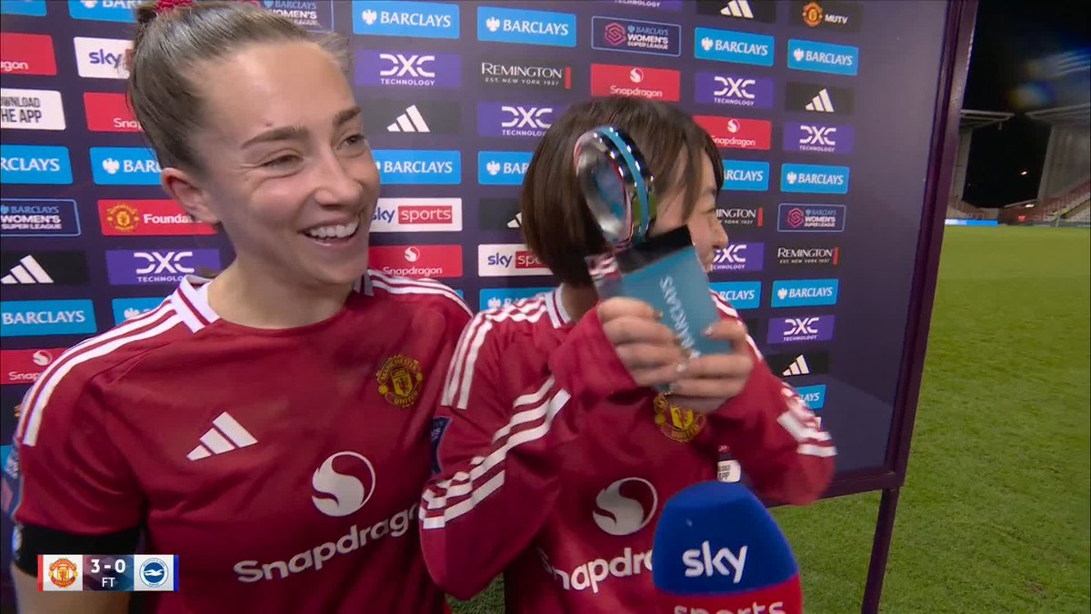 "She's one of our best players every single week" ❤️ Maya Le Tissier heaps praise on Manchester United's "mini Modric," Hinata Miyazawa 🙌