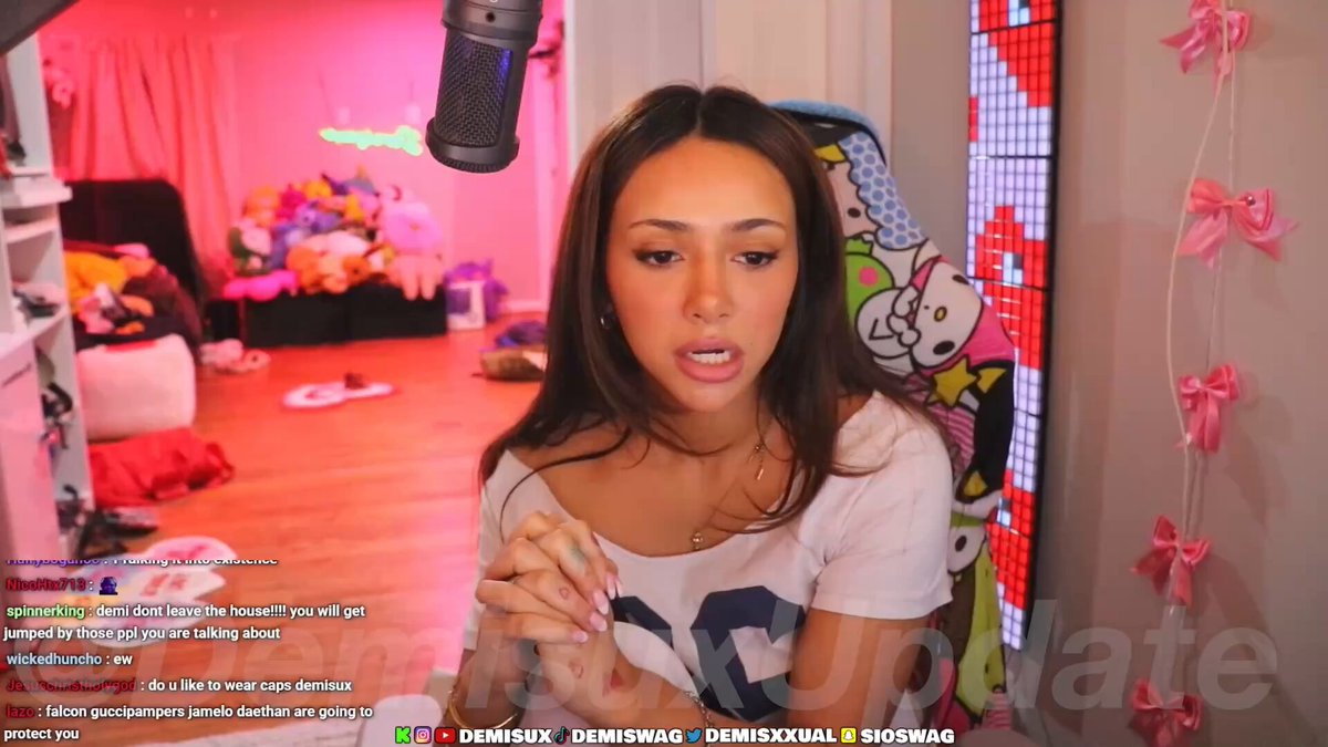 Demisux explains how a clip of her has gone viral on TikTok which was edited to make her sound like a racist and now she being doxxed with threats to harm her 😳