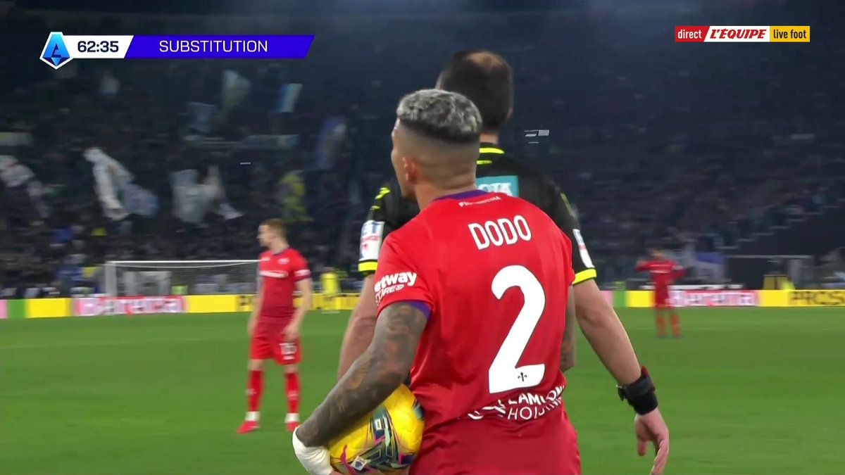 🟥 Le carton rouge HALLUCINANT que vient de recevoir Yacine Adli contre la Lazio alors qu'il venait de sortir du terrain ! 😳🇫🇷