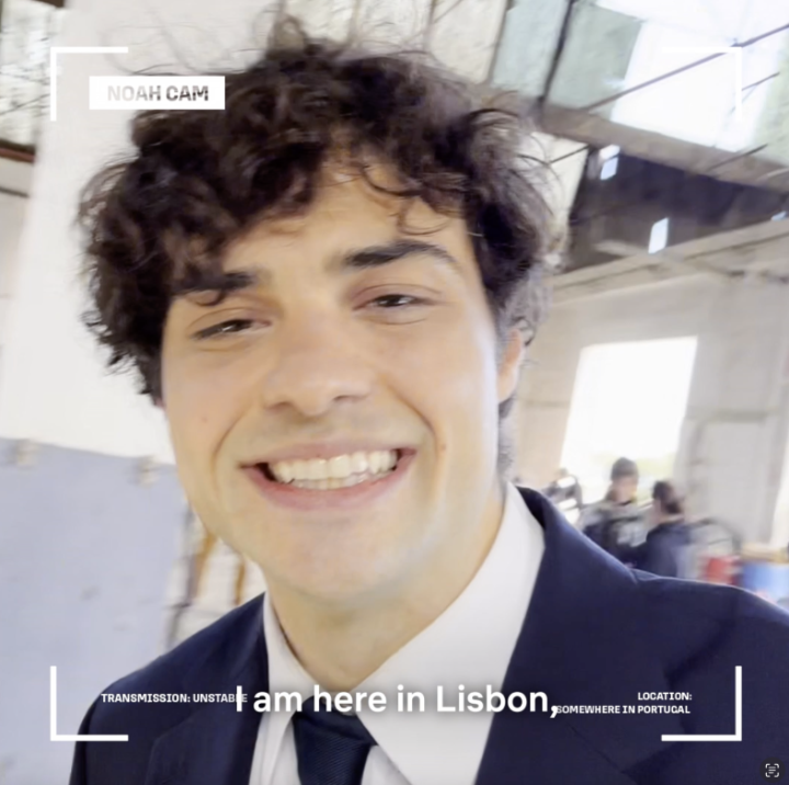 Go behind-the-scenes of Noah Centineo and Vhils's action-packed shoot 💥