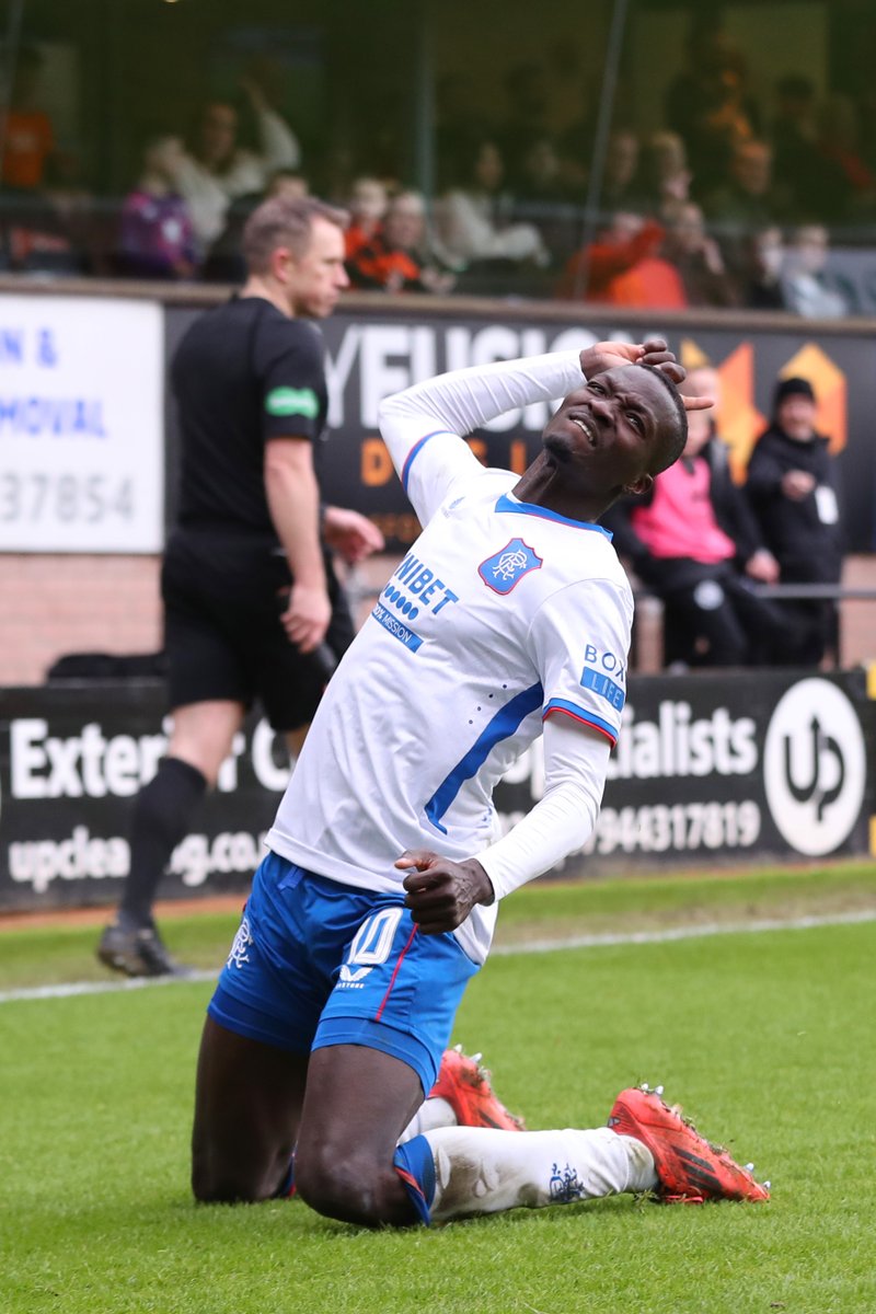 🎯 | Diomande Mohamed Baba 📺 Watch the Goals and Match Highlights from today's victory now on RangersTV. 👉