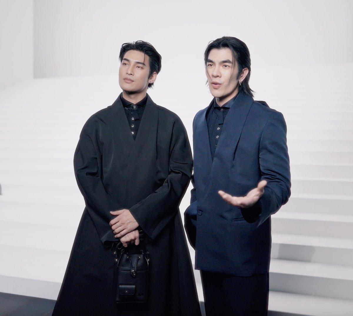 With #StarsinDior such as Robert Pattinson, Nnattawin, @MilePhakphum, Kieran Culkin, Nam Joo-hyuk and @LoveGwendoline attending, get first-hand feedback from some of the Dior ambassadors and House friends who lit up the front row at the #DiorWinter25 by Kim Jones show.