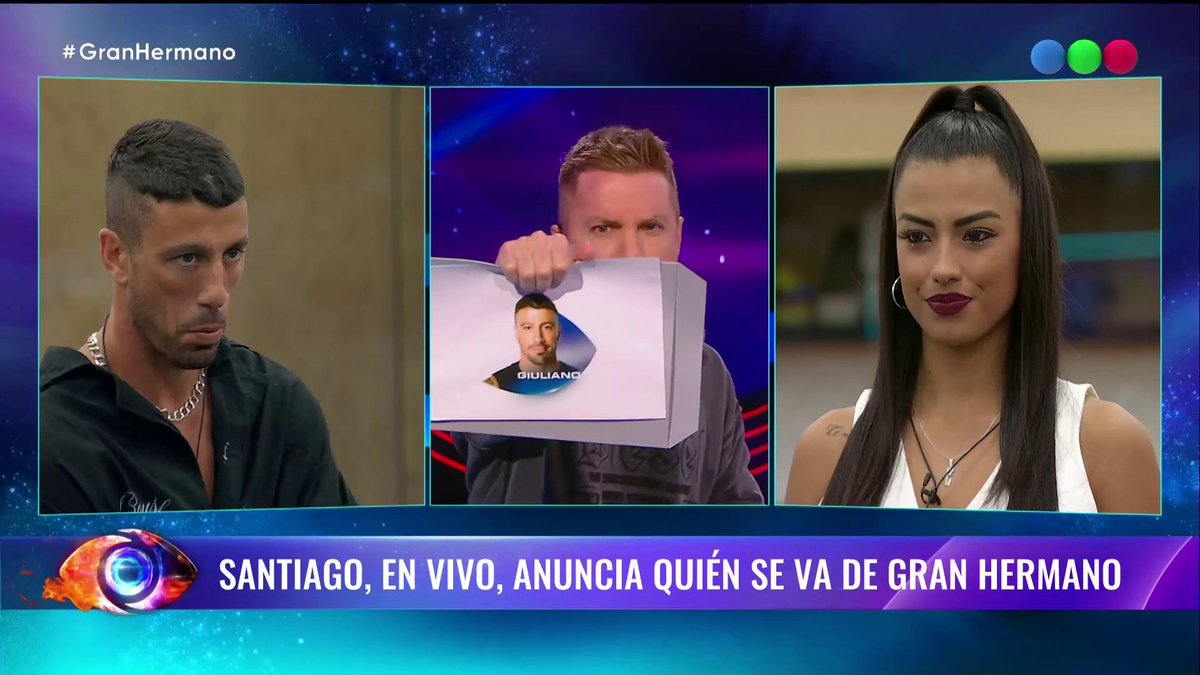 GIULIANO ES EL NUEVO ELIMINADO 🔴 👁 Mirá #GranHermano en y espiá la casa GRATIS las 24 horas por DIRECTV LatinAmerica DGO 🚀