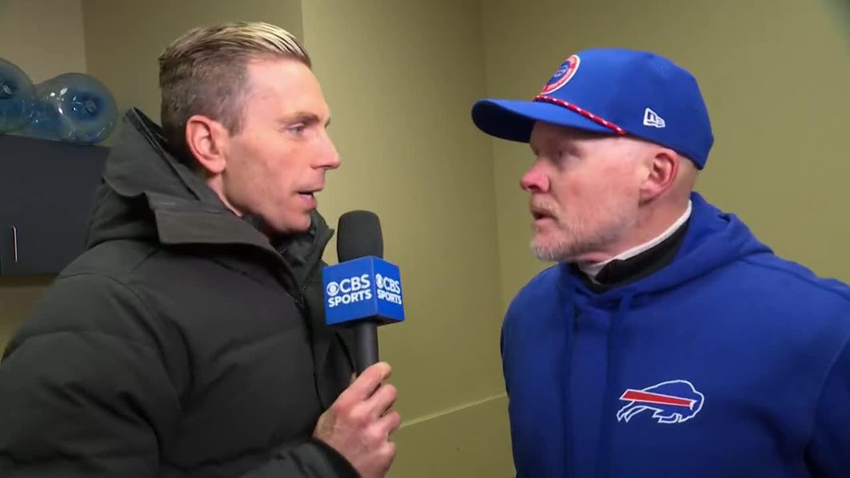 "It's not the result we wanted... I told them... I love em" - what Sean McDermott told his team following the loss | Evan Washburn