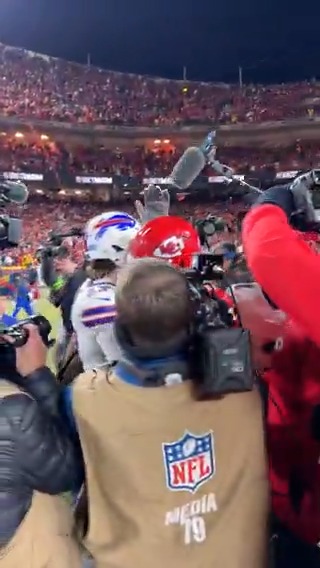 Patrick and Josh. #NFLPlayoffs