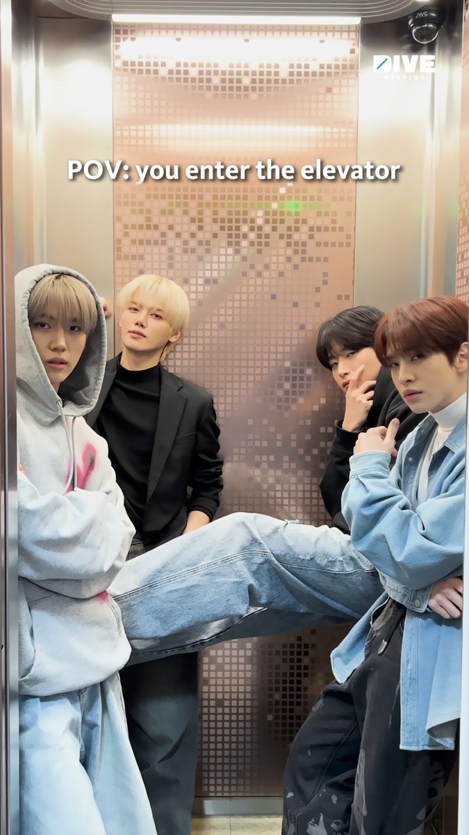 DIVE Studios elevator be like.. CRAVITY OFFICIAL #CRAVITY #SERIM #ALLEN #JUNGMO #WOOBIN #WONJIN #MINHEE #HYEONGJUN #TAEYOUNG #SEONGMIN #DIVEStudios