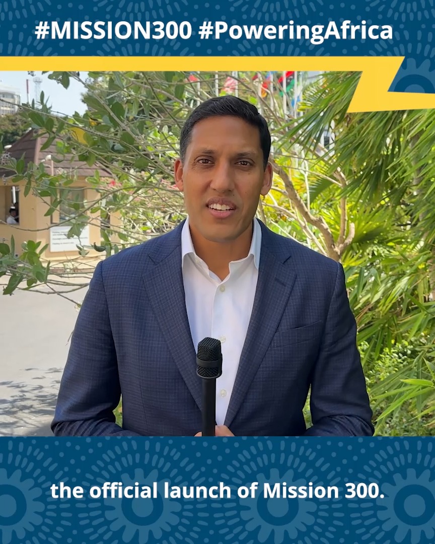 African leaders and partners will meet in Tanzania today for the #Mission300 Africa Energy Summit where they will commit to electrify 300M people in Africa by 2030. RF President Dr. Rajiv J. Shah breaks down what you can expect and how this effort will transform lives. #PoweringAfrica