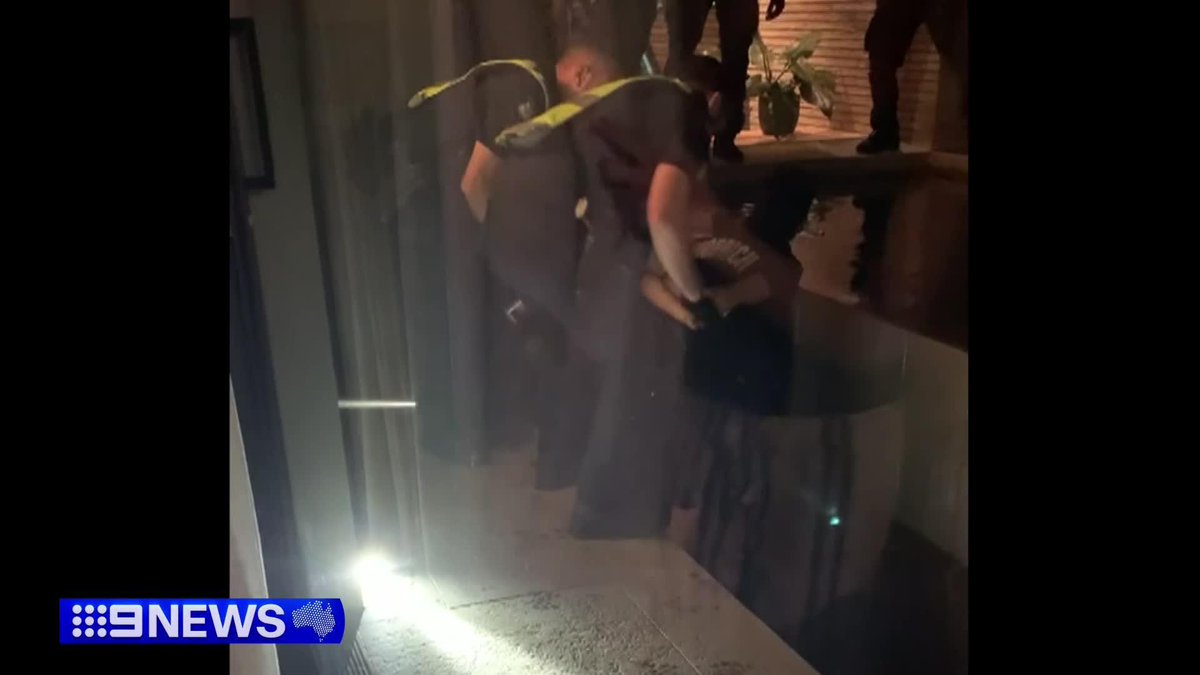 Police allege the group were behind a crime spree over the weekend, which included two stolen vehicles and an attempted armed burglary. Gillian Lantouris #9News