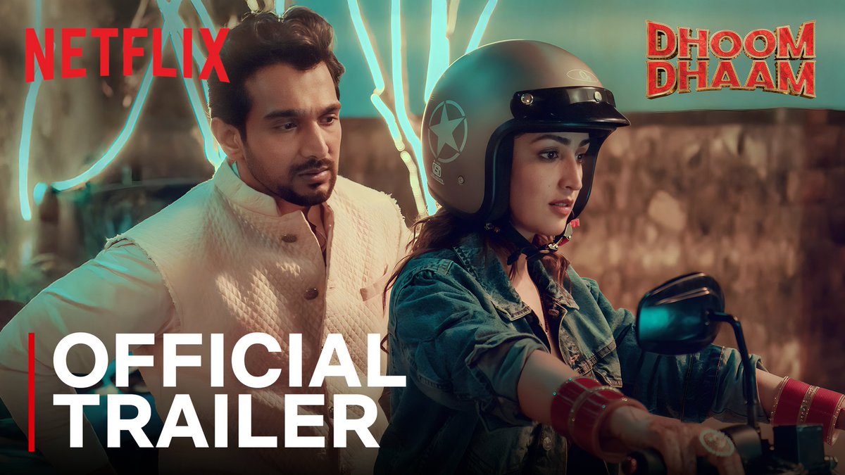 Shaadi ki pehli raat, aur saath mein ek unexpected baraat 💃💥 Watch Dhoom Dhaam, out 14 February, only on Netflix! #DhoomDhaamOnNetflix