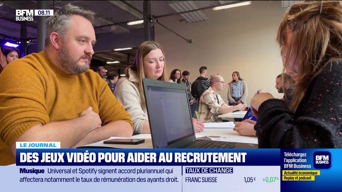Des jeux vidéo pour aider au recrutement France Travail multiplie ses rendez-vous et, pour la première fois, les consacre aux métiers du numérique. Le principe est de faire se rencontrer employeurs et candidats pour repérer les meilleurs profils. 🎙️ Alexandra Paget