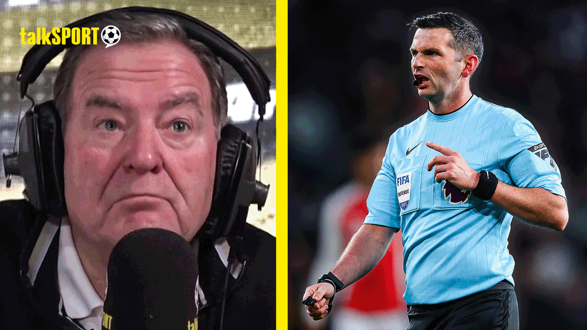 "He made a bad call." ❌ "But we’ve all made mistakes." 😠 Jeff Stelling blasts abuse aimed at referee Michael Oliver after Wolves v Arsenal controversy.