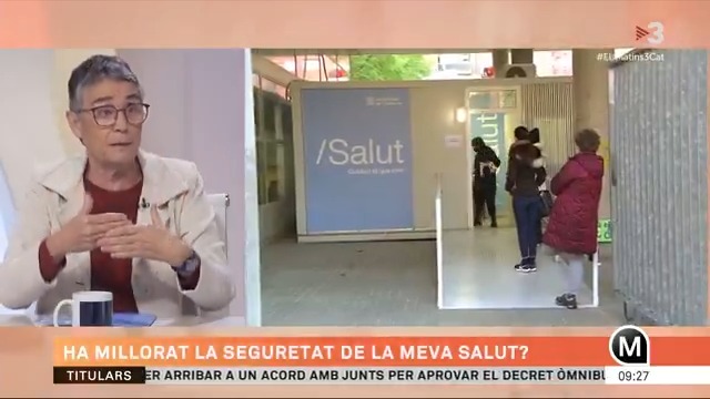 🔴 "Demanarem una clau per autentificar-nos a La Meva Salut" La consellera de Salut, Olga Pané, afirma que es posarà en marxa dijous #ElsMatins3Cat ▶
