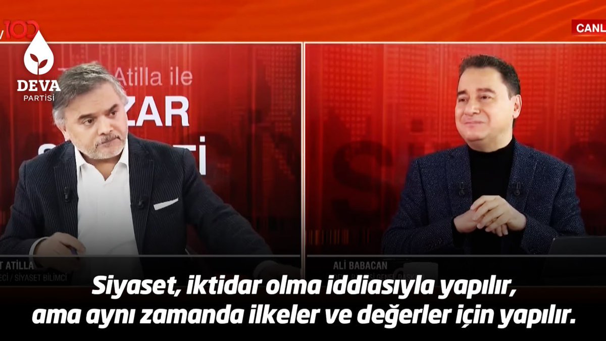 Siyaset, iktidar olma iddiasıyla yapılır, ama aynı zamanda ilkeler ve değerler için yapılır.